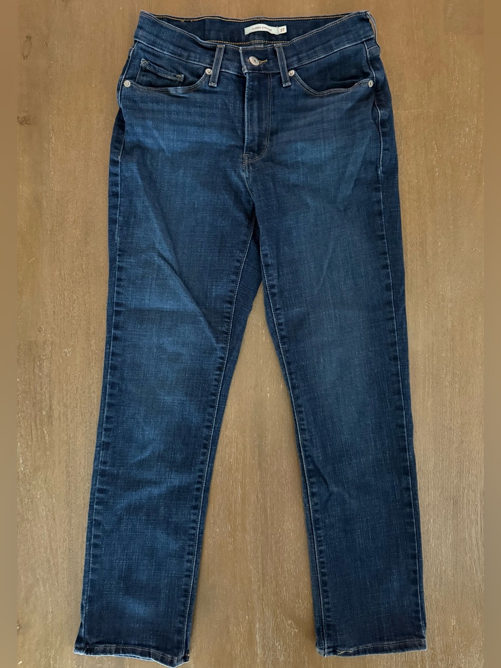 Levi’s Dark Blue Women’s Straight Jeans